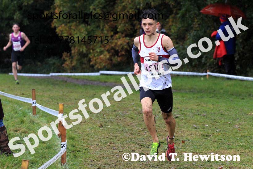 Junior Mens 2023 National Cross Country Relays, Berry Hill Park, Mansfield.  Photo: David T. Hewitson/Sports for All Pics